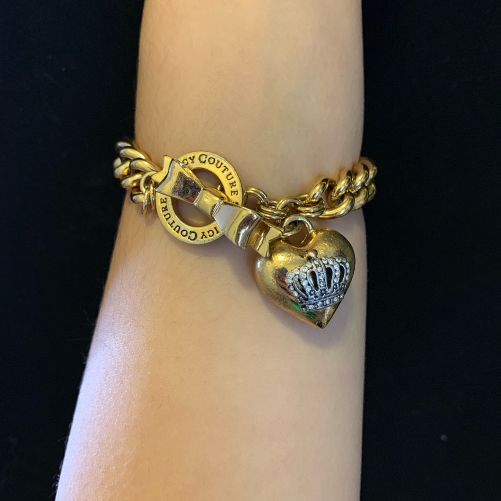 Juicy couture bracelet gold color